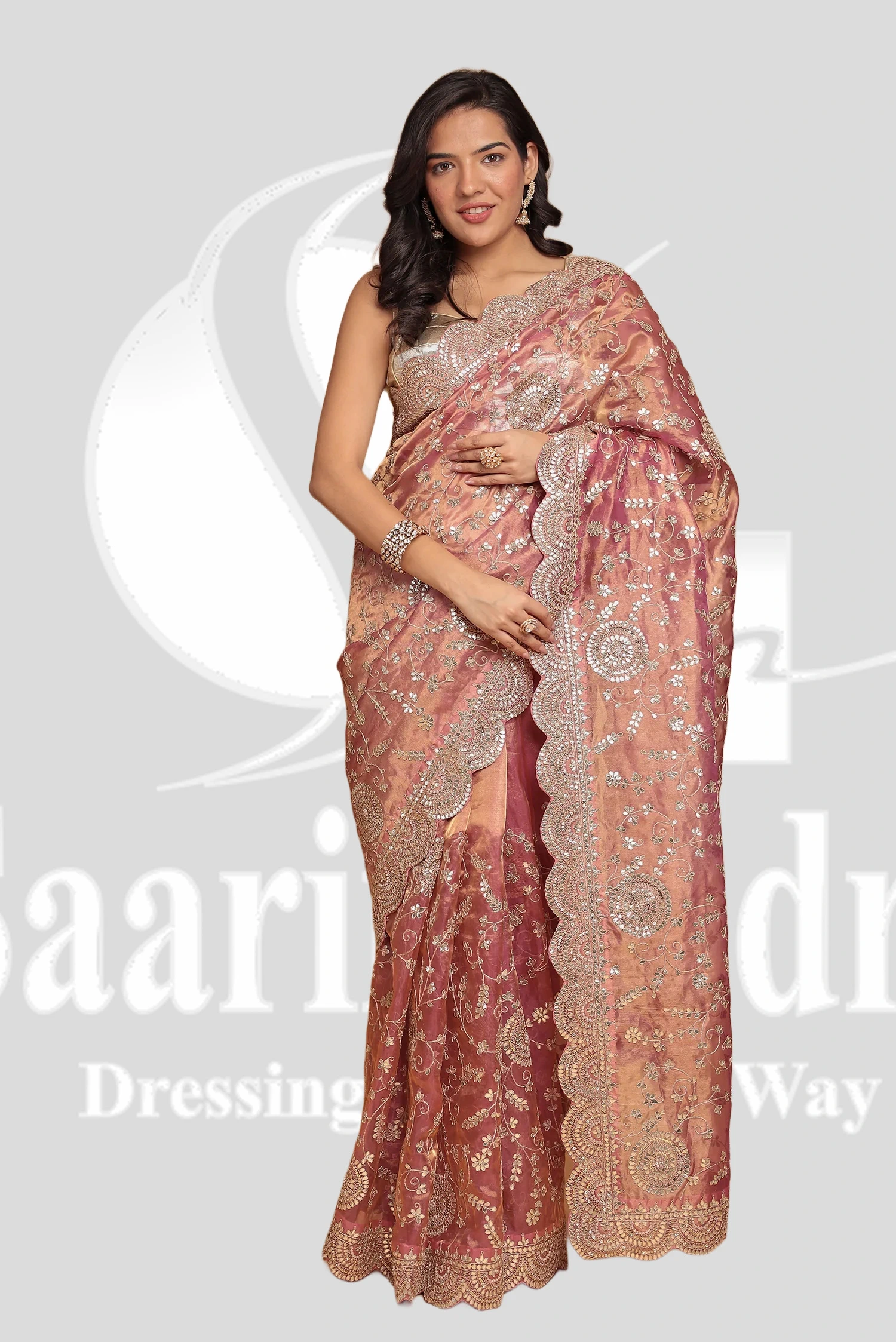 Bridal Saree Design 7